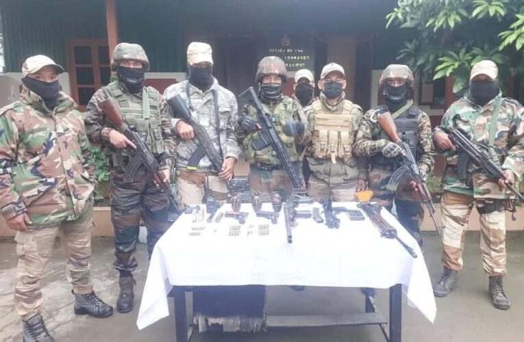 Search Operations in Hill-Valley Fringe Yield Arms and Ammunition Cache