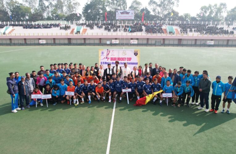 DGAR UNDER-19 HOCKEY TOURNAMENT STARTS AT KHUMAN LAMPAK