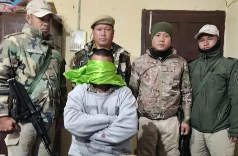 Man Arrested with Over 2 Kg of Opium at T. Khullen Naka Checkpost, Senapati District