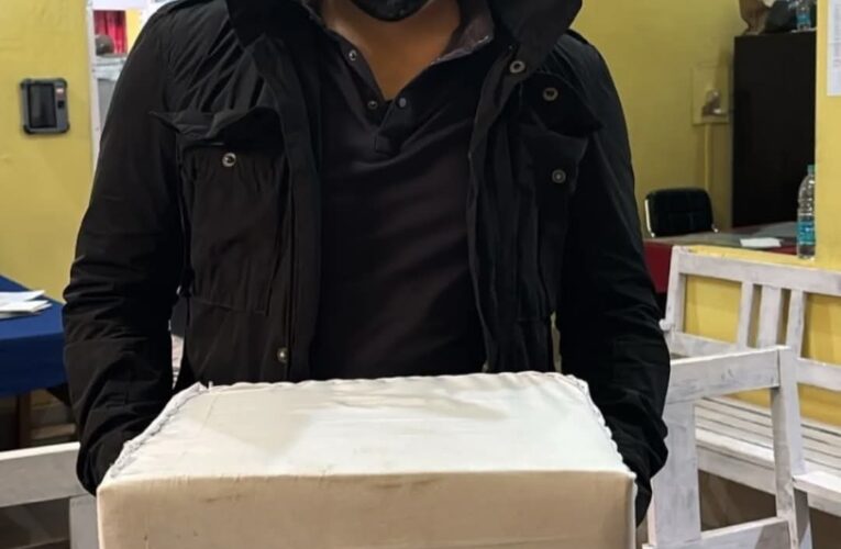 Akoijam Sachin Singh Arrested for Attempting to Mail Suspected Marijuana in Imphal