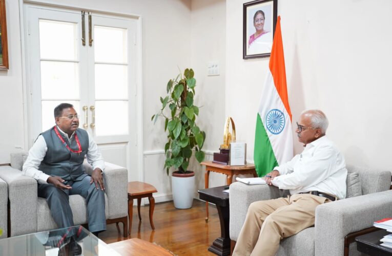 Loktak HE Project Head Briefs Manipur Governor on Infrastructure Progress