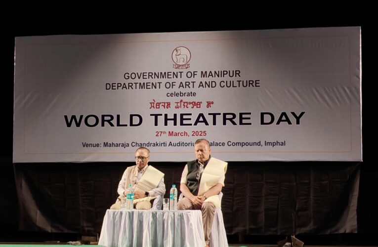 Manipur Celebrates 63rd World Theatre Day with Cultural Fervour