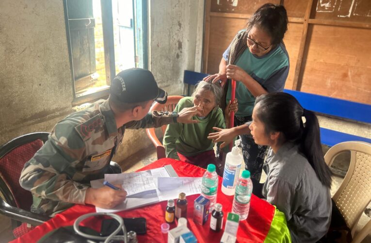 Assam Rifles Organizes Multiple Medical and Dental Camps Across Manipur to Aid Local Communities