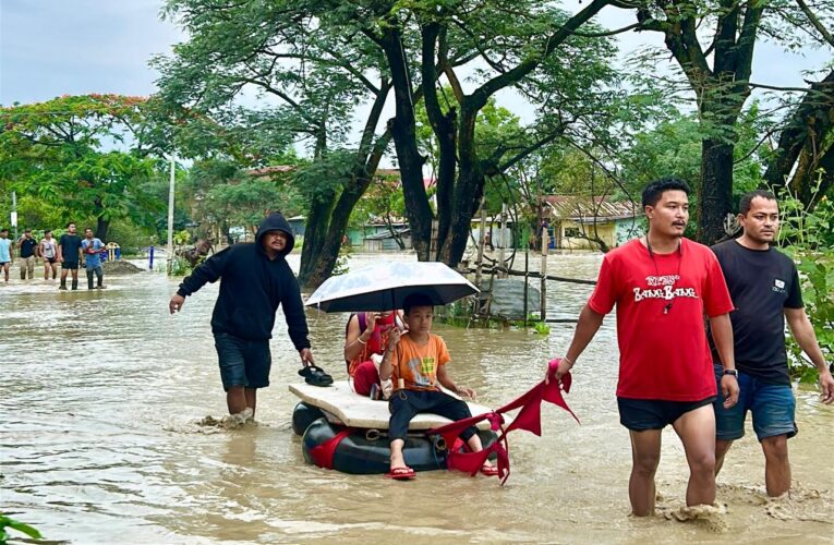 Massive Floods and Landslides Hit Manipur; Relief Operations Underway