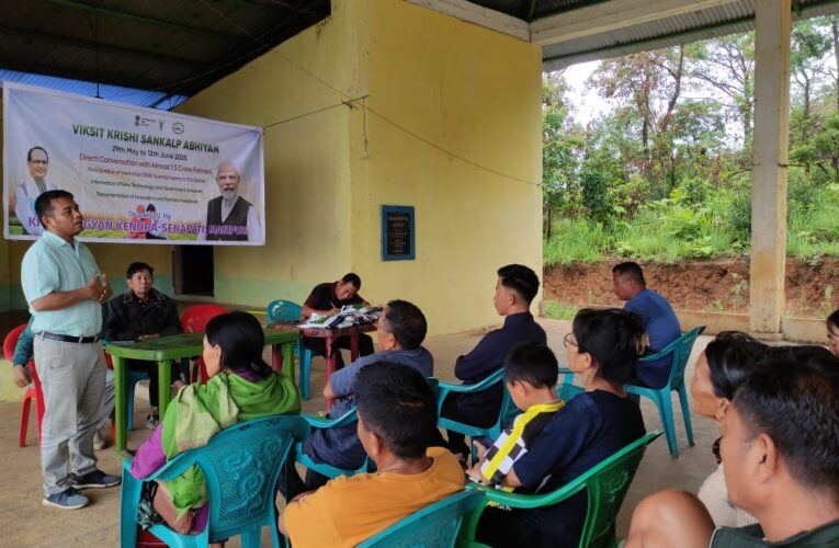 Manipur Achieves Remarkable Outreach on Day 4 of Viksit Krishi Sankalp Abhiyan Amidst Adverse Weather
