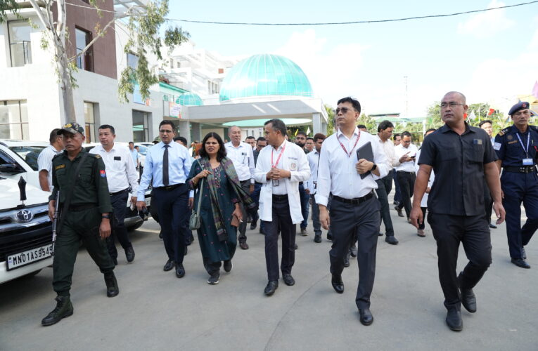 MoHFW Officials Visit RIMS Imphal for 54th Executive Committee Meeting