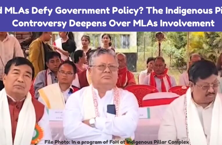 Did MLAs Defy Government Policy? The Indigenous Pillar Controversy Deepens Over MLAs Involvement