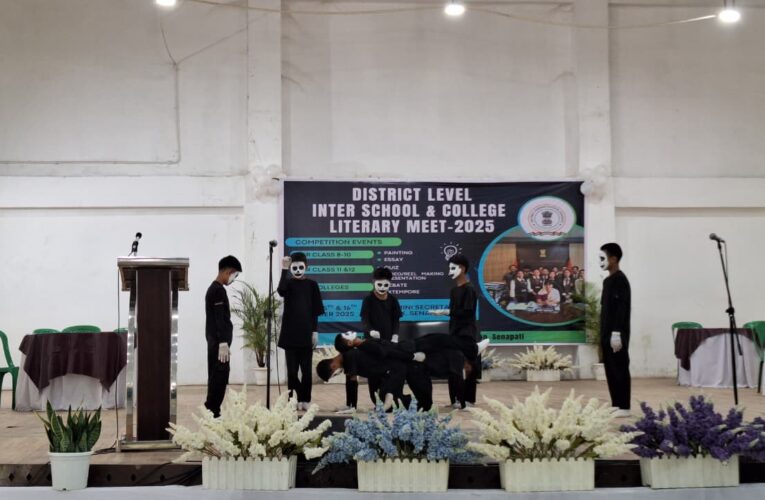 Senapati Hosts District Level Inter-School & College Literary Meet 2025