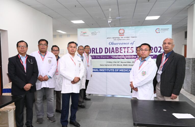 RIMS Observes World Diabetes Day, Provides Free Screening to 156 Patients