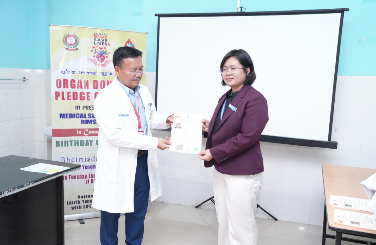 21 Volunteers Pledge Organs at RIMS on Birthday of Donor Advocate