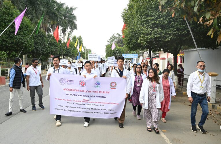RIMS Organizes Awareness Rally on “One Health” Initiative