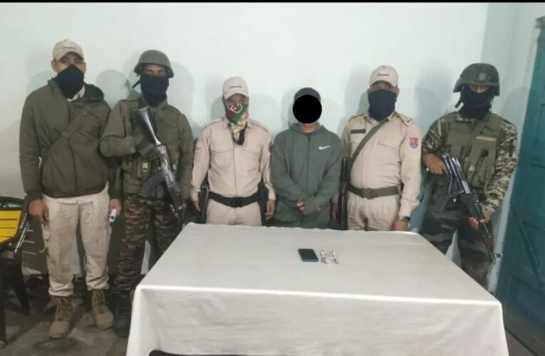 KCP (PWG) Cadre Arrested in Imphal West