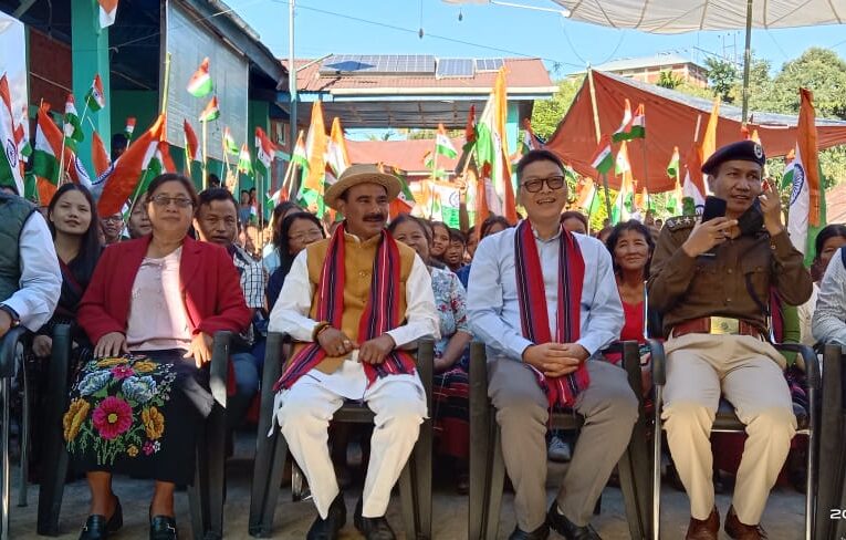 Union Minister Ajay Tamta Reviews Key Projects in Pherzawl