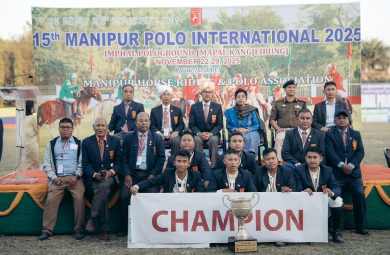 India-B (Manipur) Clinches 15th Manipur Polo International 2025 Title