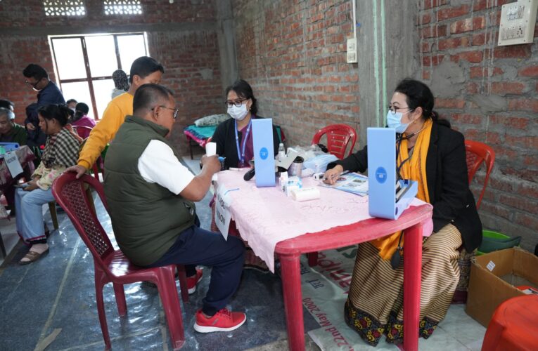 RIMS Conducts Swachhta Health Camp for Pensioners in Imphal
