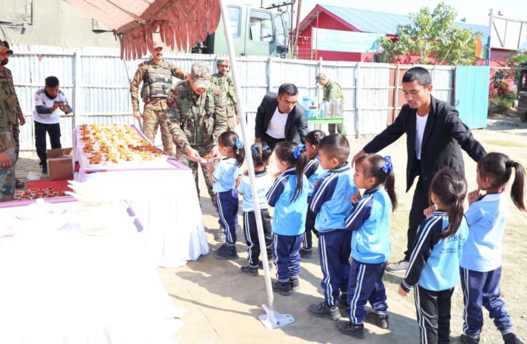 Indian Army Extends Educational Support to L & H Bethel School in Kangpokpi