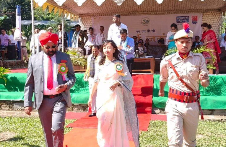 Bishnupur DC Pooja Elangbam Leads 51st NHPC Raising Day Celebration at Loktak