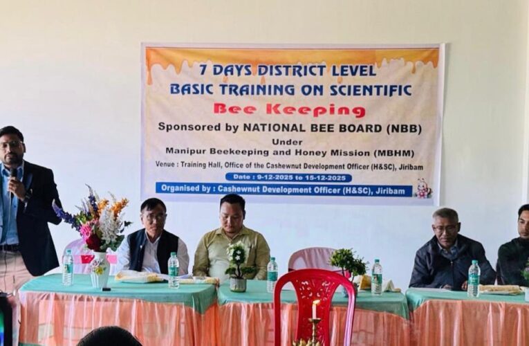 Jiribam Launches 7-Day Scientific Beekeeping Training Programme