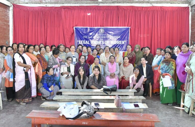 MSCW Organises Awareness Programme on Legal Rights of Women in Imphal